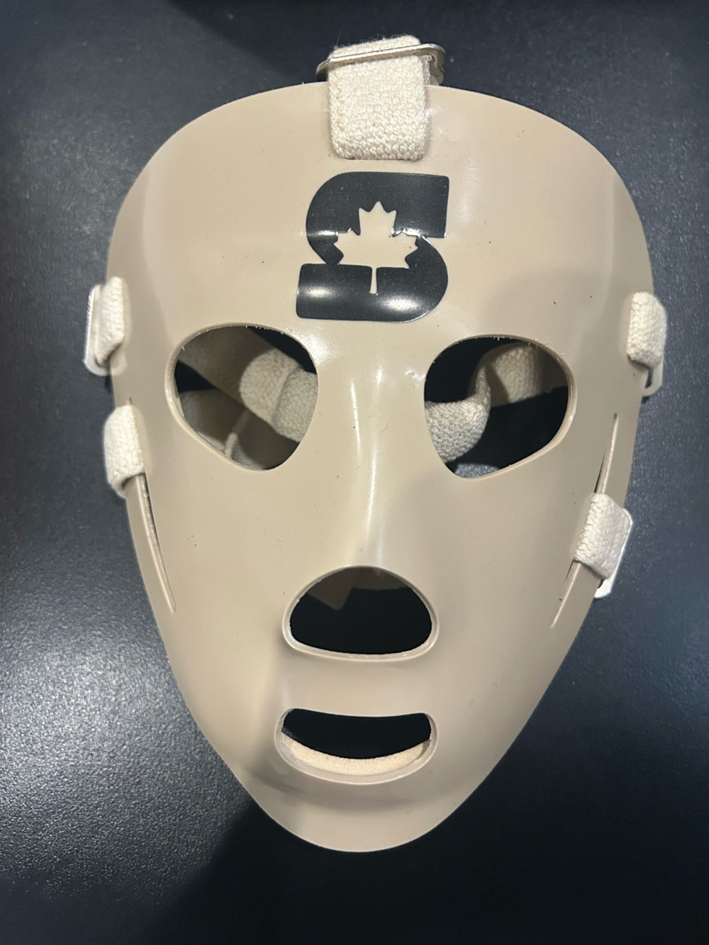 Sherbrooke  vintage plastic street hockey mask